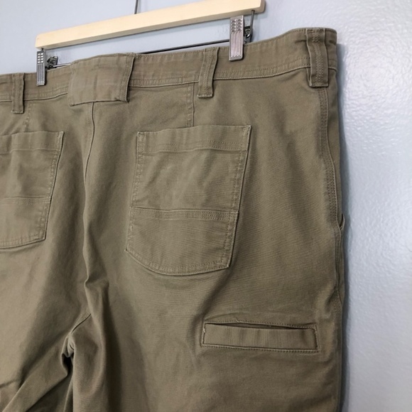Duluth Trading Co. Flex Fire Hose Khaki Pants Mens 46x30 - Picture 8 of 16